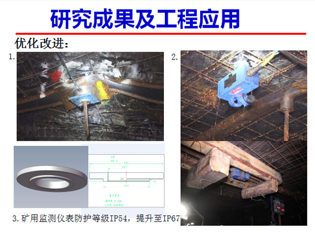 研究成果及工程应用